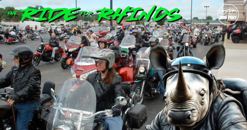 Iron Pony Ride for Rhinos