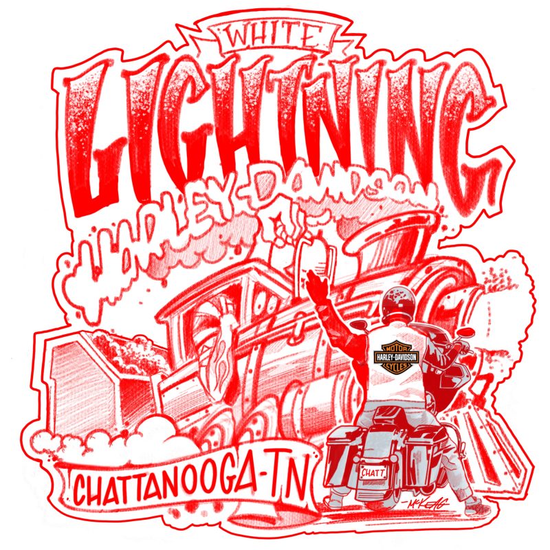 White Lightning Harley-Davidson